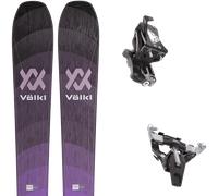 Pack ski de randonnée." Volkl Rise Beyond 96 W 26 + Fixations - Femme - Violet - taille 163 - modèle 2026