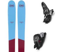 Pack ski de randonnée." Zag H106 25 + Fixations - Homme - Bleu / Rouge - taille 178 - modèle 2025