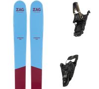 Pack ski de randonnée." Zag H106 25 + Fixations - Homme - Bleu / Rouge - taille 186 - modèle 2025