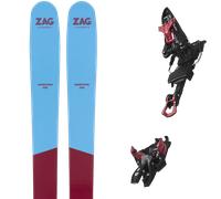 Pack ski de randonnée." Zag H106 25 + Fixations - Homme - Bleu / Rouge - taille 192 - modèle 2025