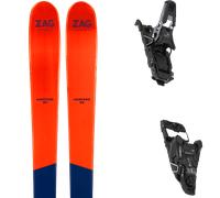Pack ski de randonnée." Zag H86 25 + Fixations - Homme - Rouge / Bleu - taille 177 - modèle 2025
