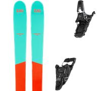 Pack ski de randonnée." Zag H96 Lady 25 + Fixations - Femme - Bleu / Rouge - taille 164 - modèle 2025