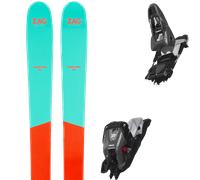 Pack ski de randonnée." Zag H96 Lady 25 + Fixations - Femme - Bleu / Rouge - taille 170 - modèle 2025