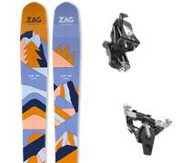 Zag Skis – Skis de randonnée Slap 104 Lite Mixte Bleu/Orange 170 cm Modèle 2026