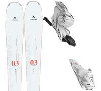 Pack ski." Dynastar E Lite 3 + Xpress W 11 Gw White Sparkle 25 - Femme - Bleu - taille 164 - modèle 2025