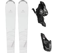 Pack ski." Dynastar E Lite 7 + Xpress W 11 Gw Shiny Black 24 - Femme - Blanc - taille 166 - modèle 2024
