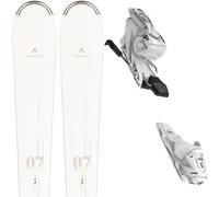 Pack ski." Dynastar E Lite 7 + Xpress W 11 Gw White Sparkle 25 - Femme - Blanc - taille 158 - modèle 2025