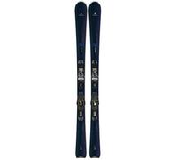 Pack Ski Dynastar E Lite 8 Konect + Fixations Look Nx 12 K Gw Black Gold Bleu Femme 166 cm