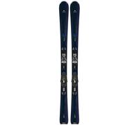 Pack Ski Dynastar E Lite 8 Konect + Fixations Look Nx 12 K Gw Black Gold Bleu Femme Bleu 2025 taille 149
