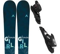 Pack ski." Dynastar Lemon Girl + Kid 4 Gw B76 Black 25 - Enfant - Bleu - taille 116 - modèle 2025