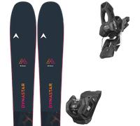 Pack ski." Dynastar M-cross 88 Black/pink/yellow 26 + Fixations - Homme - Noir / Rose / Jaune - taille 176 - modèle 2026