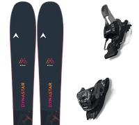 Pack ski." Dynastar M-cross 88 Black/pink/yellow 26 + Fixations - Homme - Noir / Rose / Jaune - taille 184 - modèle 2026
