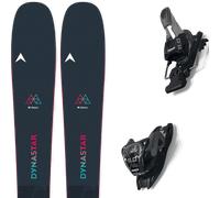 Pack ski." Dynastar M-cross W 88 Black/pink/blue 26 + Fixations - Femme - Noir / Bleu / Rose - taille 167 - modèle 2026