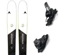 SKI M-FREE 99 + FIXATIONS ROSSIGNOL SPX 12 GW B100 PETROL/ORANGE