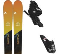 Pack ski." Dynastar M-menace 80 + Xpress 10 Gw Black 26 - Homme - Noir / Orange / Jaune - taille 148 - modèle 2026