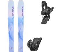 Pack ski." Dynastar M-pro W 92 Light Purple 27 + Fixations - Femme - Bleu / Violet / Vert - taille 178 - modèle 2027