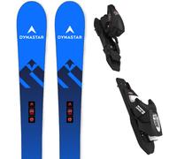 Pack ski." Dynastar Team Comp + 4 Gw B76 Black 25 - Enfant - Bleu - taille 110 - modèle 2025