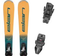 Pack ski." Elan Rc Wingman Jr Shift + El 4.5 Gw Ca Jrs Black 24 - Enfant - Vert / Marron / Orange - taille 110 - modèle 2024
