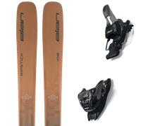 Pack ski." Elan Ripstick 108 Grey/orange 25 + Fixations - Homme - Marron / Noir - taille 175 - modèle 2025