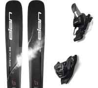 Pack ski de randonnée." Elan Ripstick 88 W Lb Black/white 26 + Fixations - Femme - Noir / Blanc - taille 175 - modèle 2026