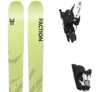 Pack ski freerando." Faction Agent 4 24 + Fixations - Homme - Vert - taille 185 - modèle 2024