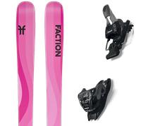 Faction - Skis all-mountain - Dancer 1 Pink 2026 en Bois - Taille 162 cm - Rose Rose 162 cm