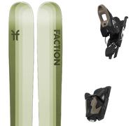 Pack ski freeride." Faction Dancer 4 24 + Fixations - Homme - Vert - taille 191 - modèle 2024