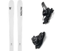 Pack ski." Faction Dancer 89 Ti Grey 27 + Fixations - Mixte - Gris - taille 179 - modèle 2027