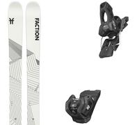 Pack ski de randonnée." Faction Mana 3x 24 + Fixations - Femme - Blanc - taille 165 - modèle 2024