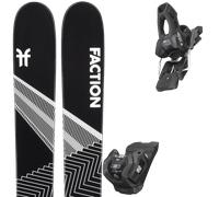 Pack ski freerando." Faction Mana 4 24 + Fixations - Homme - Noir / Blanc - taille 190 - modèle 2024