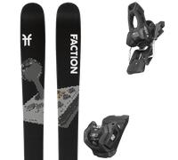 Pack ski." Faction Prodigy 2 25 + Fixations - Mixte - Noir / Blanc - taille 177 - modèle 2025