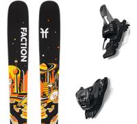 Pack ski." Faction Prodigy 2 Yellow/orange 26 + Fixations - Mixte - Noir / Orange / Jaune - taille 165 - modèle 2026