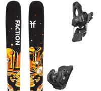 Pack ski." Faction Prodigy 2 Yellow/orange 26 + Fixations - Mixte - Noir / Orange / Jaune - taille 177 - modèle 2026