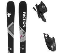 Pack ski." Faction Prodigy Jr 25 + Fixations - Enfant - Blanc / Gris / Noir - taille 123 - modèle 2025