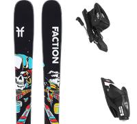 Pack ski." Faction Prodigy Jr Multicolor 26 + Fixations - Enfant - Noir / Multicolore - taille 123 - modèle 2026