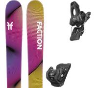 Pack ski." Faction Studio 2 Multicolor 26 + Fixations - Mixte - Violet / Orange / Rose - taille 188 - modèle 2026