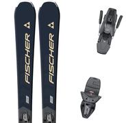 Pack ski." Fischer Aspire Slr Pro Dark Blue + Rs 9 Slr 26 - Femme - Bleu - taille 155 - modèle 2026