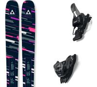 Pack ski." Fischer Nightstick 90 Multicolor 26 + Fixations - Homme - Noir - taille 184 - modèle 2026