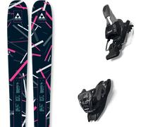 Pack ski." Fischer Nightstick 97 Multicolor 26 + Fixations - Homme - Noir - taille 184 - modèle 2026
