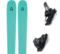 Pack ski." Fischer Ranger 102 W 24 + Fixations - Femme - Vert - taille 183 - modèle 2024