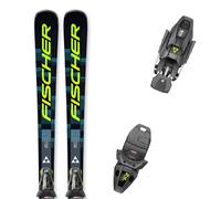 Pack ski." Fischer Rc4 Noize Lt Black/yellow + Rc4 Z12 Gw Pr 26 - Mixte - Noir / Jaune - taille 173 - modèle 2026