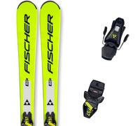 Pack ski." Fischer Rc4 Pro + Fs 7 Ca Jrs Yellow 27 - Enfant - Jaune - taille 130 - modèle 2027