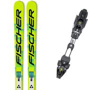 Pack ski." Fischer Rc4 Worldcup Noize Gs M Yellow + Rc4 Z17 Freeflex 26 - Homme - Jaune / Vert / Bleu - taille 193 - modèle 2026