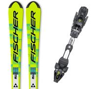 Pack ski." Fischer Rc4 Worldcup Noize Sl M Yellow + Rc4 Z14 Freeflex 26 - Homme - Vert / Jaune - taille 165 - modèle 2026