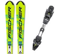 Pack ski." Fischer Rc4 Worldcup Noize Sl W Yellow + Rc4 Z14 Freeflex 26 - Femme - Jaune / Vert / Bleu - taille 155 - modèle 2026