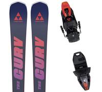 Pack ski." Fischer The Curv Dtx Mt + Rsx Z12 Pr 26 - Homme - Bleu / Orange / Rouge - taille 178 - modèle 2026