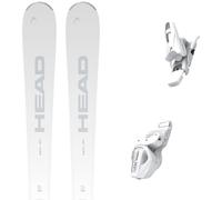 Pack ski." Head Easy Joy Slr Pro White + Joy 9 Gw Slr White 25 - Femme - Blanc - taille 158 - modèle 2025
