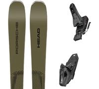 Pack ski." Head Porsche 8 Series Khaki + Protector Pr 13 Gw 26 - Mixte - Vert - taille 170 - modèle 2026
