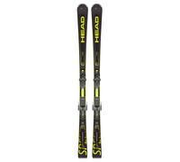 Pack Ski Head Supershape E-speed + Fixations Prd 12 Gw Jaune Homme Jaune 2024 taille 156