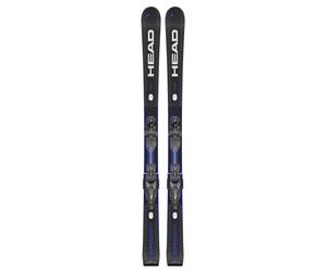Pack Ski Head Supershape E-titan Sw + Fixations Prd 12 Gw Noir Homme Noir 2026 taille 156